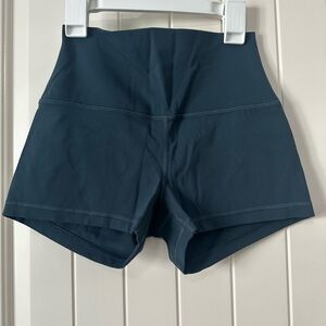 CRZ YOGA Women's Navy Athletic Shorts